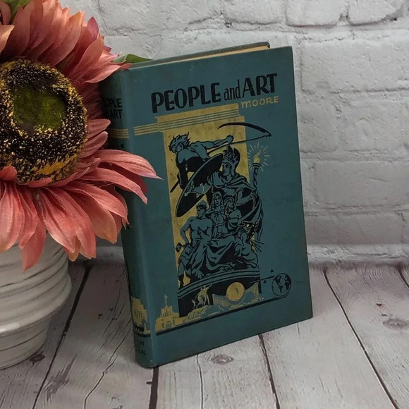 vintage textbook people and art 1938 - Picture 2 of 11